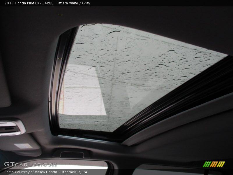 Taffeta White / Gray 2015 Honda Pilot EX-L 4WD
