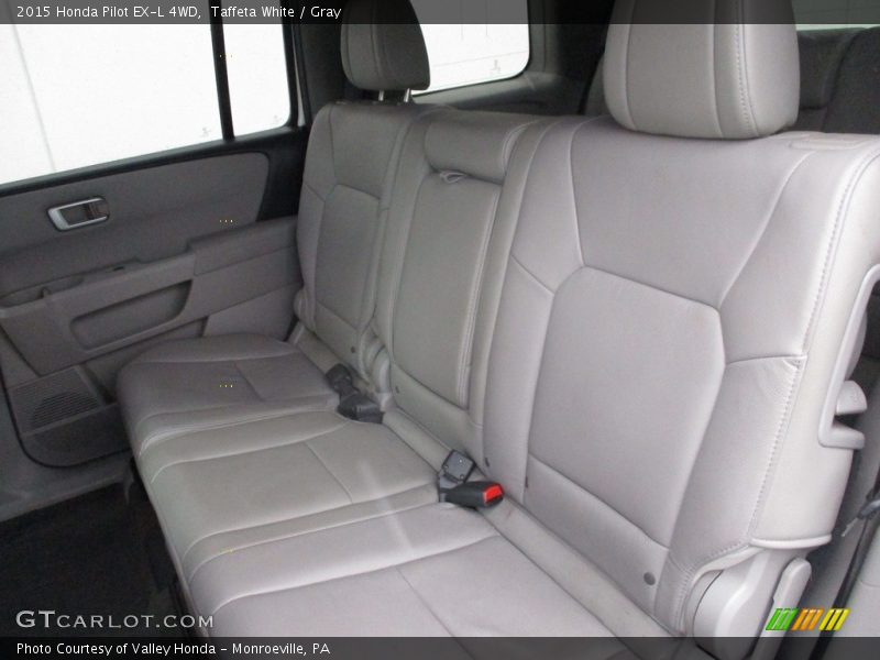 Taffeta White / Gray 2015 Honda Pilot EX-L 4WD