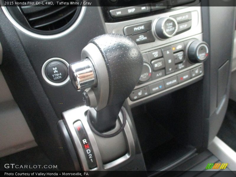 Taffeta White / Gray 2015 Honda Pilot EX-L 4WD