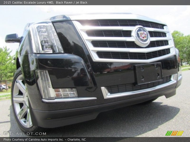 Black Raven / Jet Black 2015 Cadillac Escalade Luxury 4WD