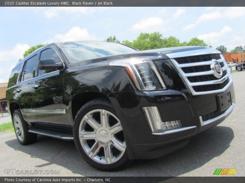 Black Raven / Jet Black 2015 Cadillac Escalade Luxury 4WD