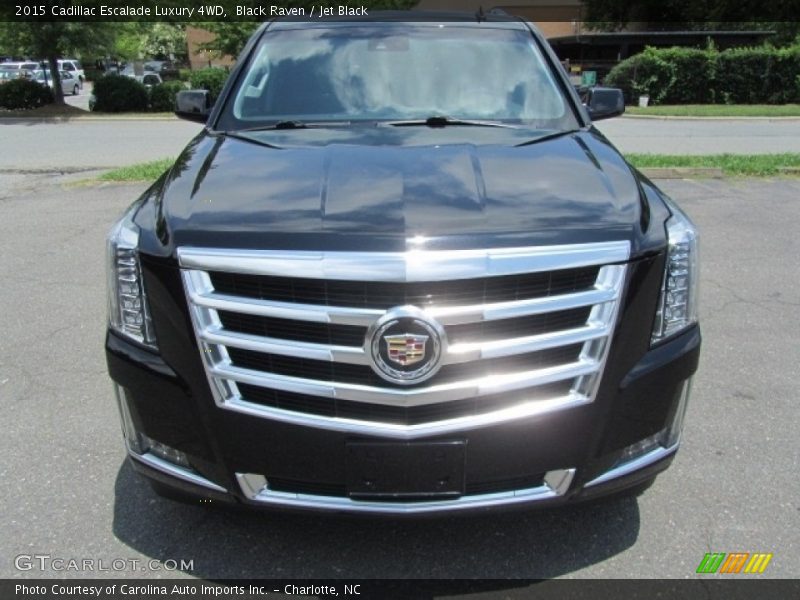 Black Raven / Jet Black 2015 Cadillac Escalade Luxury 4WD
