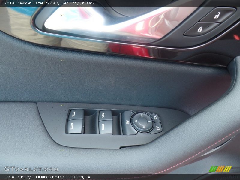 Red Hot / Jet Black 2019 Chevrolet Blazer RS AWD