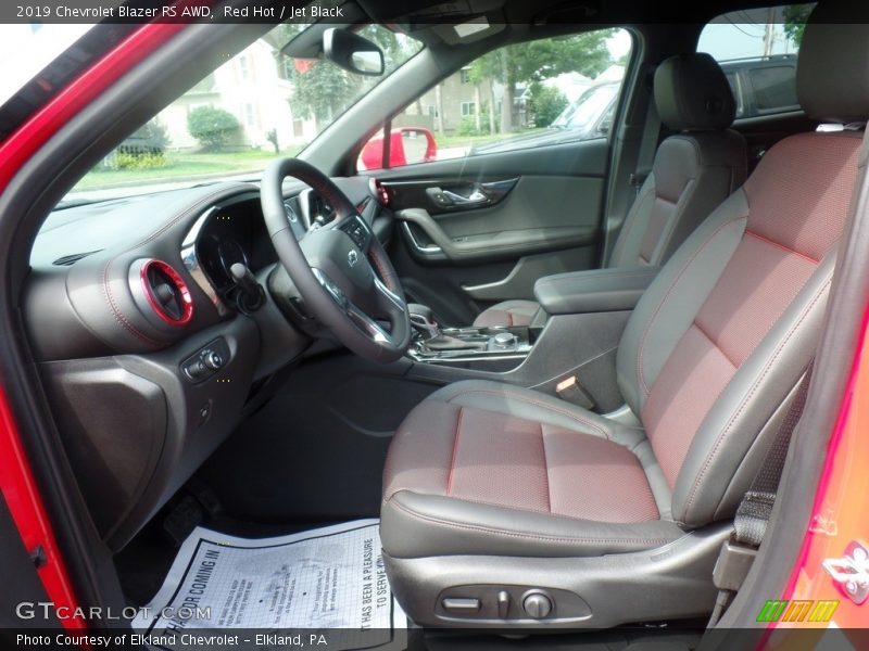 Red Hot / Jet Black 2019 Chevrolet Blazer RS AWD