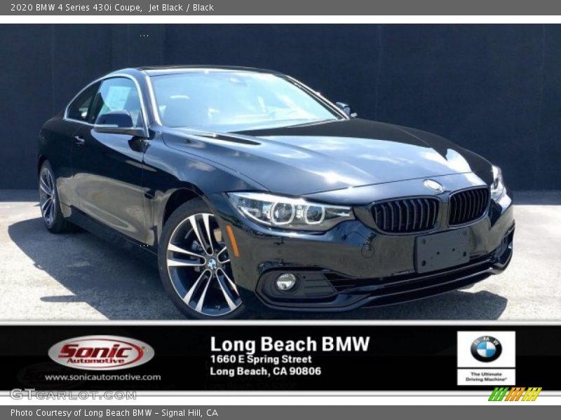 Jet Black / Black 2020 BMW 4 Series 430i Coupe