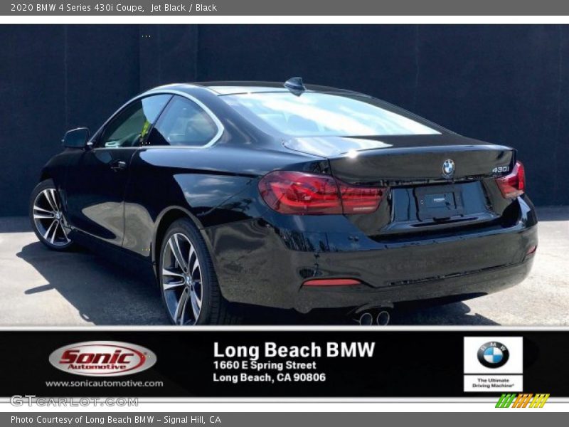 Jet Black / Black 2020 BMW 4 Series 430i Coupe