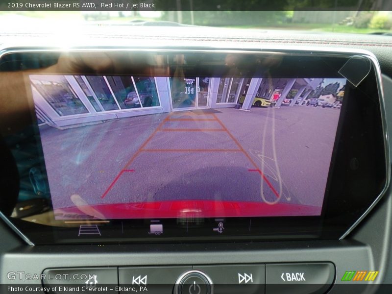 Red Hot / Jet Black 2019 Chevrolet Blazer RS AWD