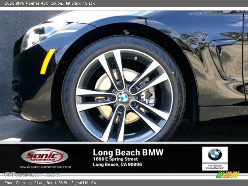 Jet Black / Black 2020 BMW 4 Series 430i Coupe
