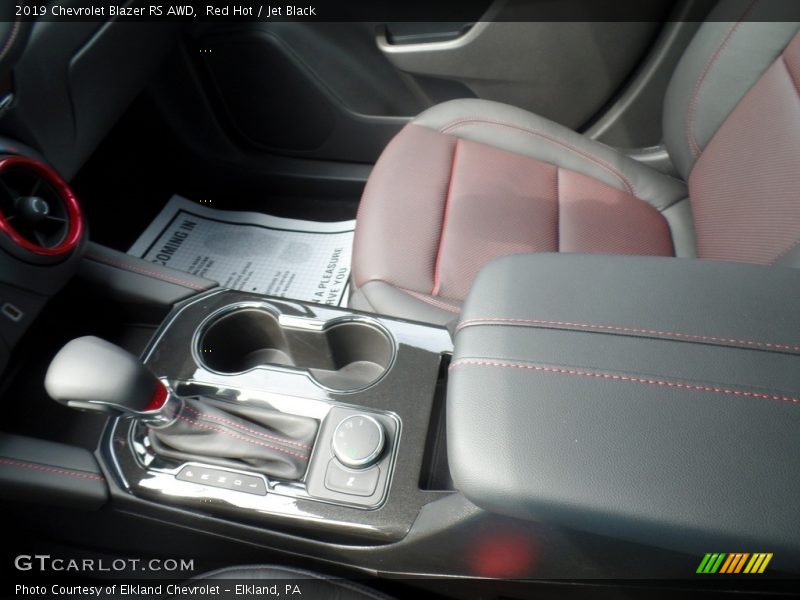 Red Hot / Jet Black 2019 Chevrolet Blazer RS AWD