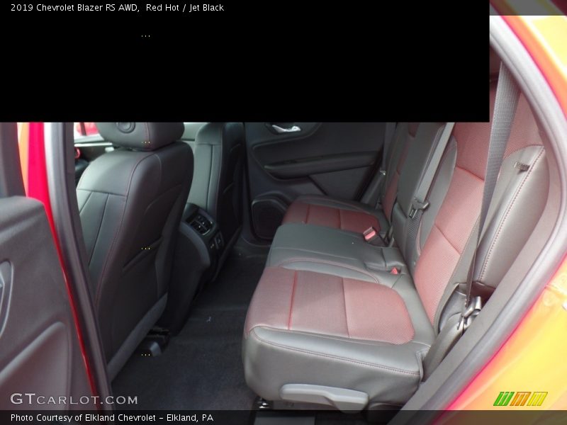 Red Hot / Jet Black 2019 Chevrolet Blazer RS AWD