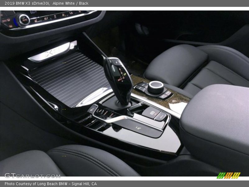 Alpine White / Black 2019 BMW X3 sDrive30i