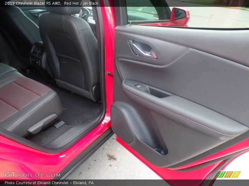Red Hot / Jet Black 2019 Chevrolet Blazer RS AWD