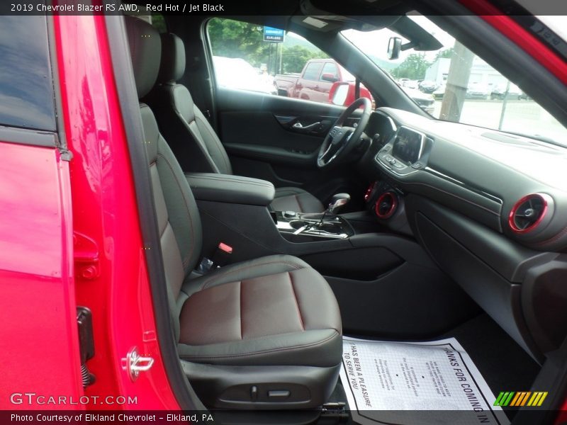 Red Hot / Jet Black 2019 Chevrolet Blazer RS AWD