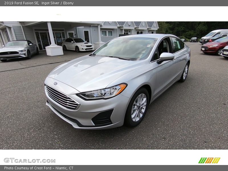 Ingot Silver / Ebony 2019 Ford Fusion SE