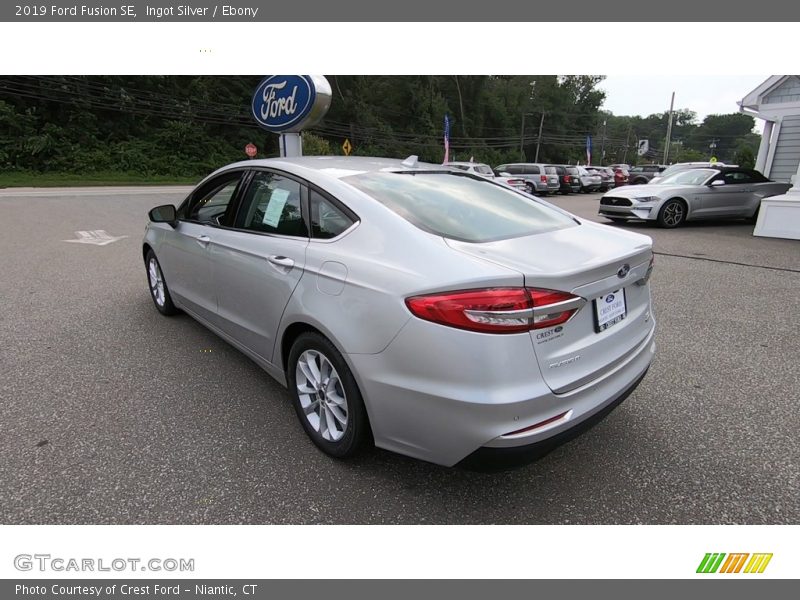 Ingot Silver / Ebony 2019 Ford Fusion SE
