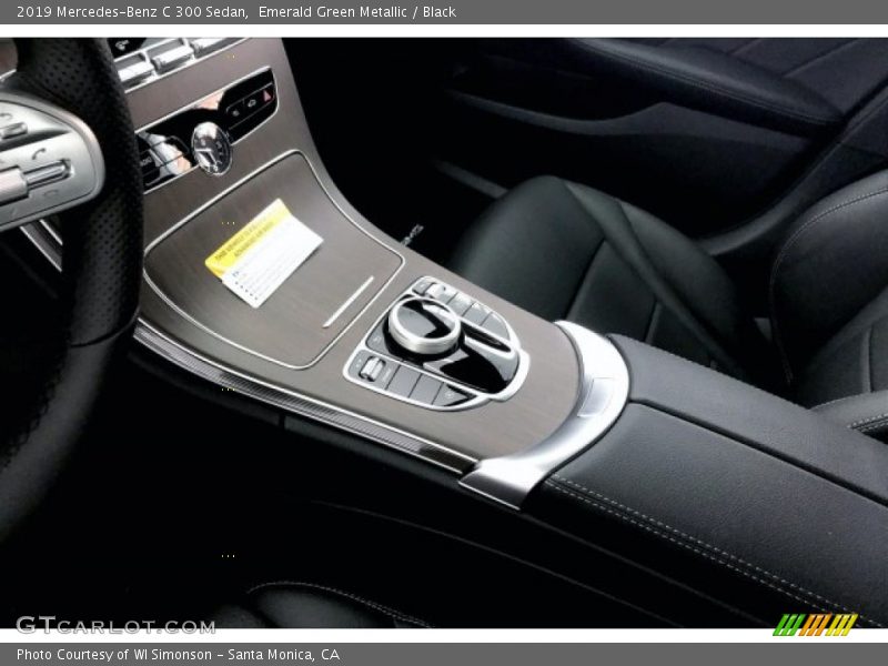 Emerald Green Metallic / Black 2019 Mercedes-Benz C 300 Sedan