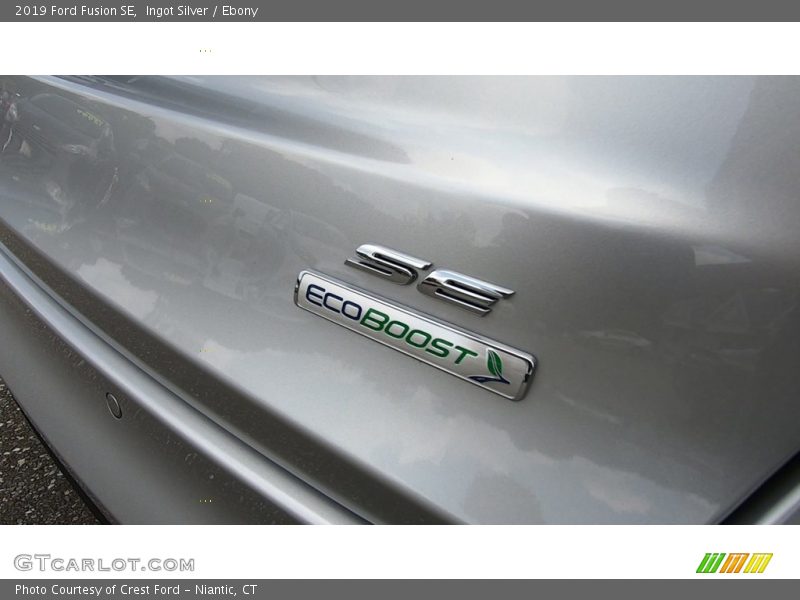 Ingot Silver / Ebony 2019 Ford Fusion SE