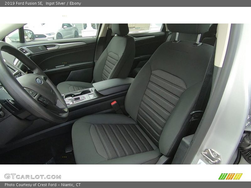 Ingot Silver / Ebony 2019 Ford Fusion SE