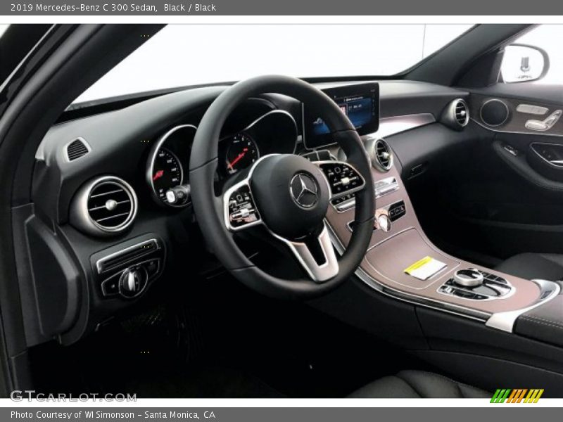 Black / Black 2019 Mercedes-Benz C 300 Sedan