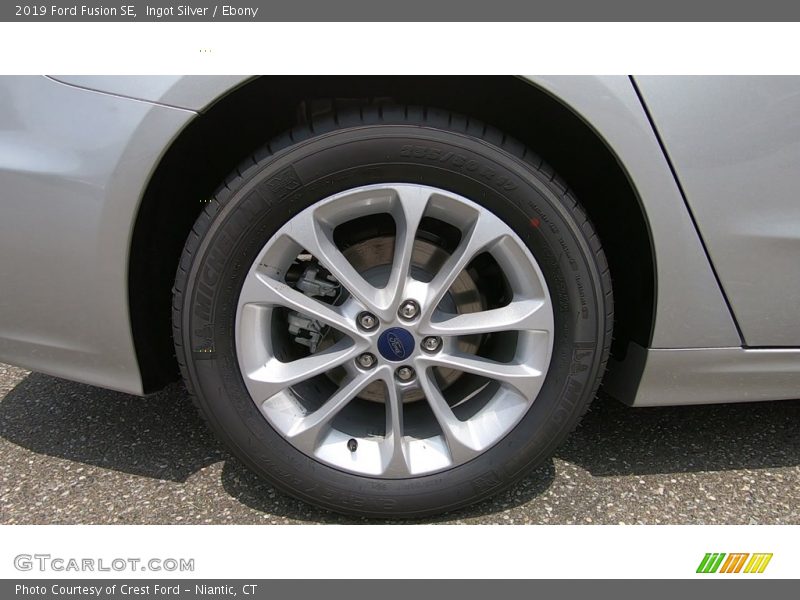 Ingot Silver / Ebony 2019 Ford Fusion SE
