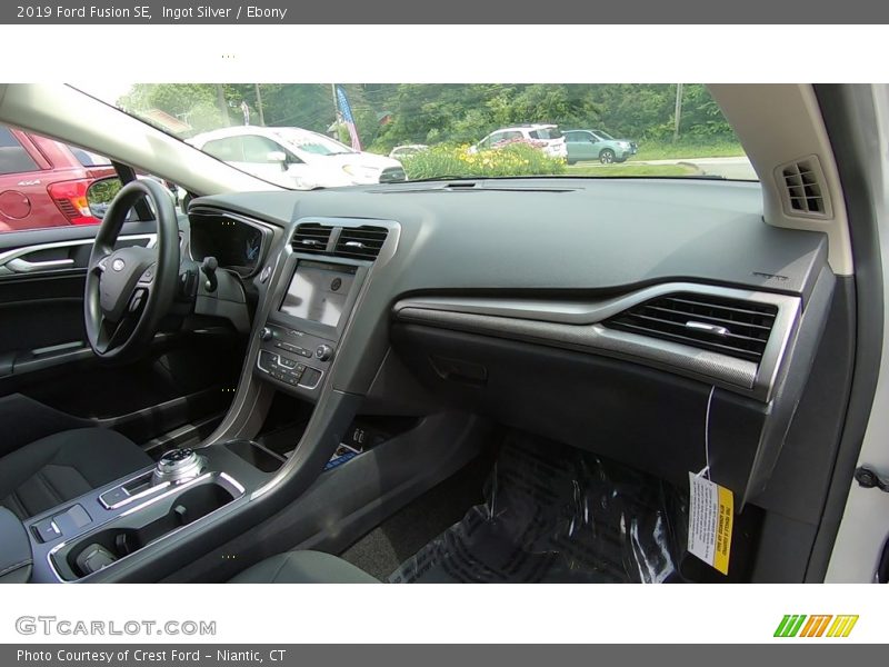 Ingot Silver / Ebony 2019 Ford Fusion SE