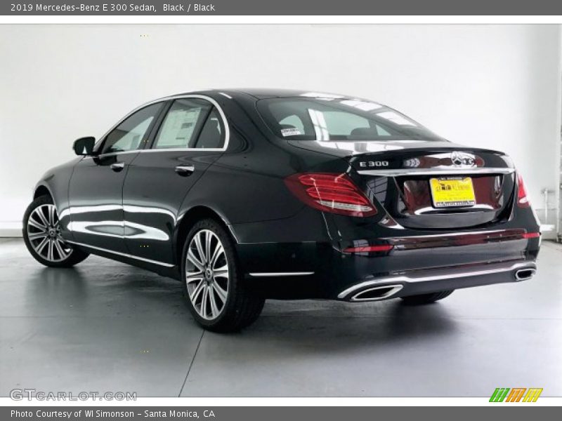 Black / Black 2019 Mercedes-Benz E 300 Sedan