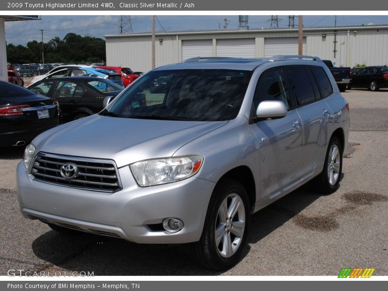 Classic Silver Metallic / Ash 2009 Toyota Highlander Limited 4WD