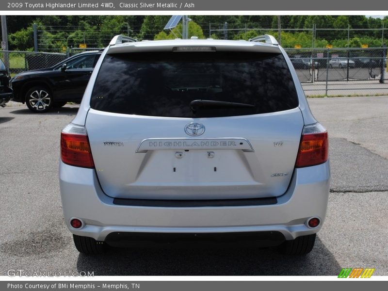 Classic Silver Metallic / Ash 2009 Toyota Highlander Limited 4WD
