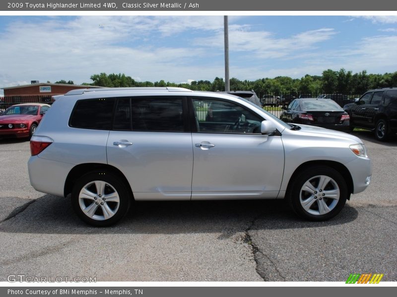 Classic Silver Metallic / Ash 2009 Toyota Highlander Limited 4WD