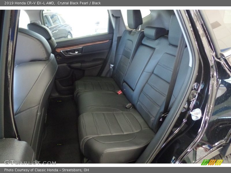 Crystal Black Pearl / Black 2019 Honda CR-V EX-L AWD