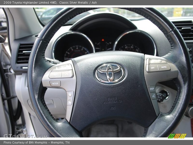 Classic Silver Metallic / Ash 2009 Toyota Highlander Limited 4WD