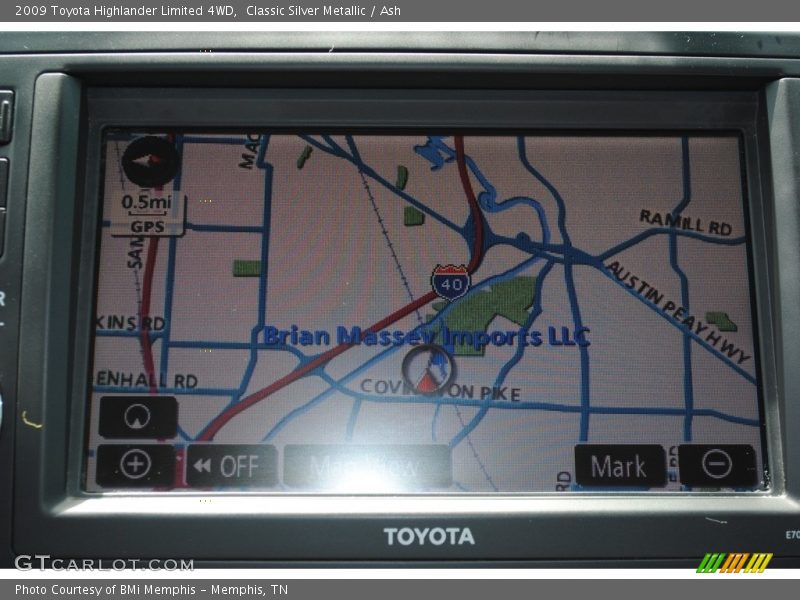 Classic Silver Metallic / Ash 2009 Toyota Highlander Limited 4WD