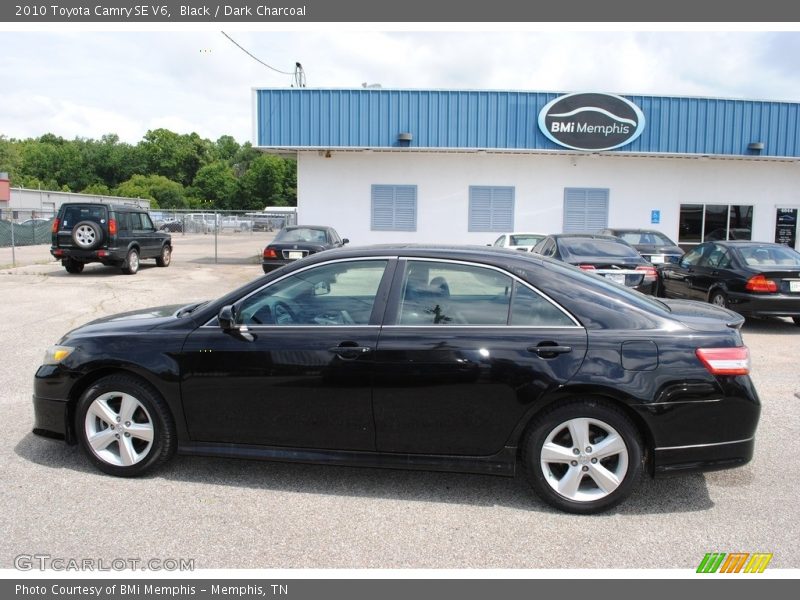 Black / Dark Charcoal 2010 Toyota Camry SE V6