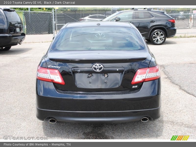 Black / Dark Charcoal 2010 Toyota Camry SE V6