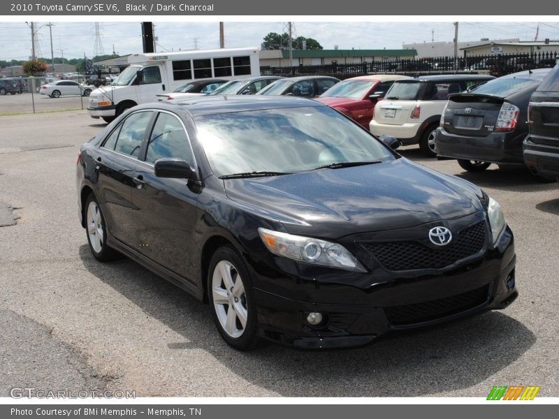 Black / Dark Charcoal 2010 Toyota Camry SE V6