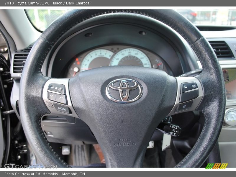 Black / Dark Charcoal 2010 Toyota Camry SE V6