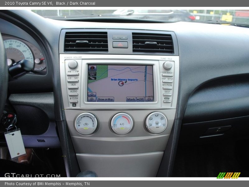 Black / Dark Charcoal 2010 Toyota Camry SE V6