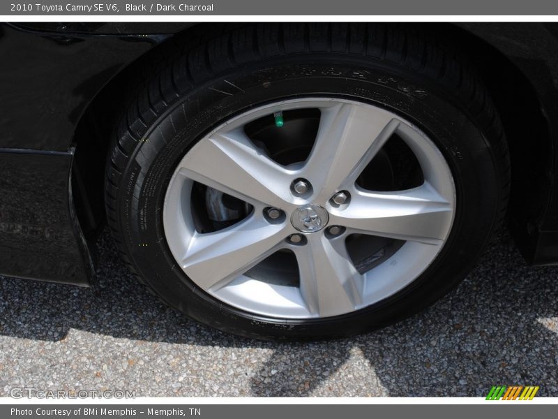 Black / Dark Charcoal 2010 Toyota Camry SE V6