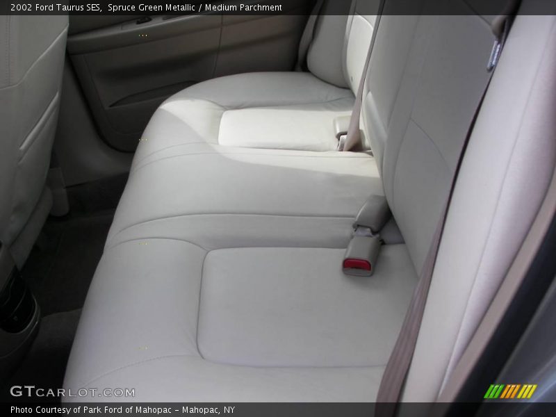 Spruce Green Metallic / Medium Parchment 2002 Ford Taurus SES