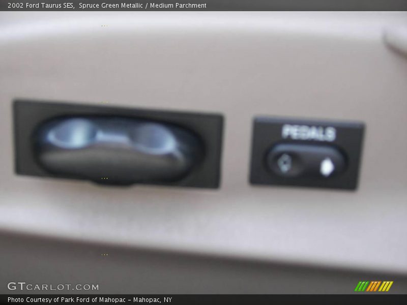 Spruce Green Metallic / Medium Parchment 2002 Ford Taurus SES