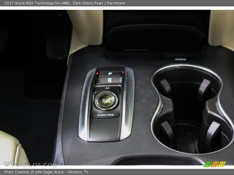 Dark Cherry Pearl / Parchment 2017 Acura MDX Technology SH-AWD