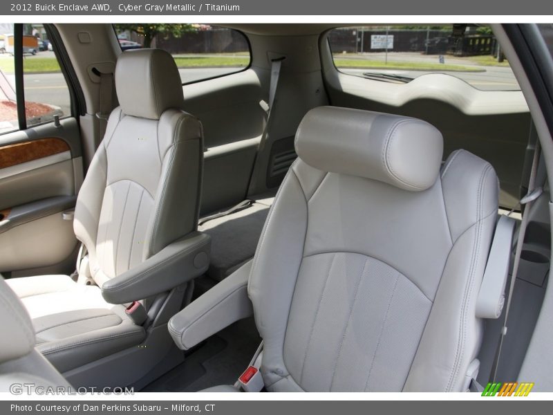 Cyber Gray Metallic / Titanium 2012 Buick Enclave AWD