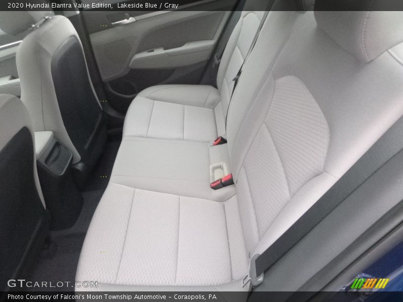 Lakeside Blue / Gray 2020 Hyundai Elantra Value Edition