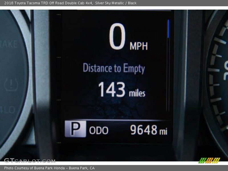 Silver Sky Metallic / Black 2018 Toyota Tacoma TRD Off Road Double Cab 4x4