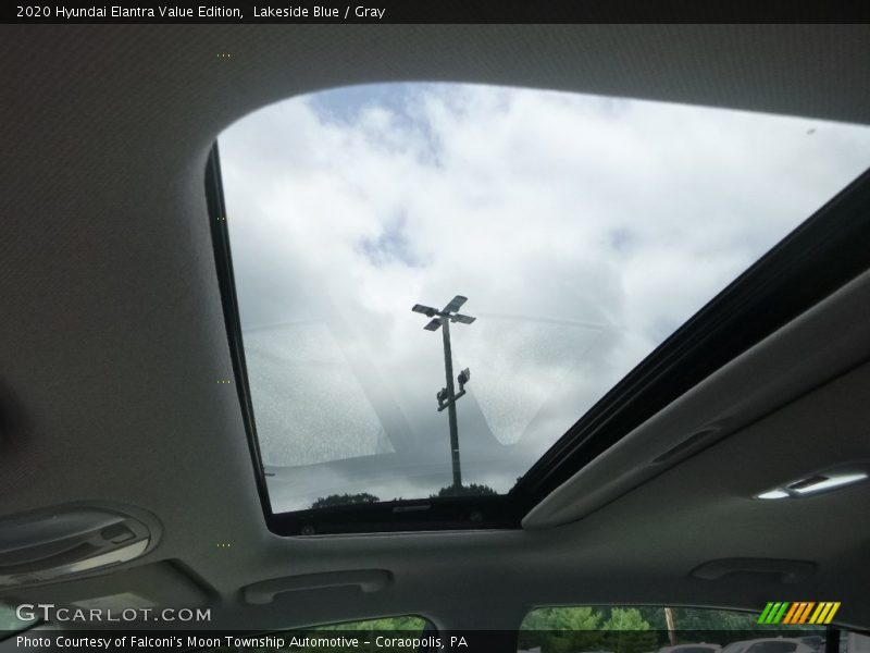 Lakeside Blue / Gray 2020 Hyundai Elantra Value Edition