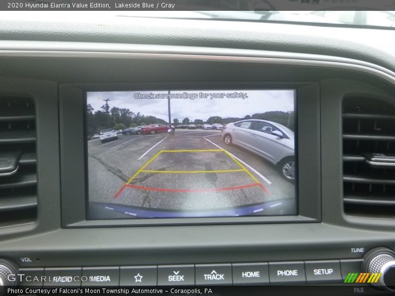 Lakeside Blue / Gray 2020 Hyundai Elantra Value Edition