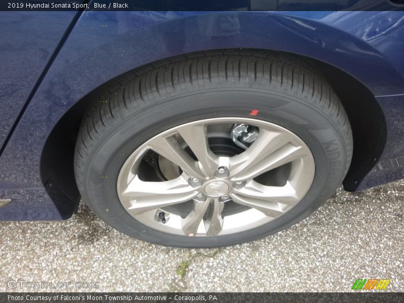 Blue / Black 2019 Hyundai Sonata Sport