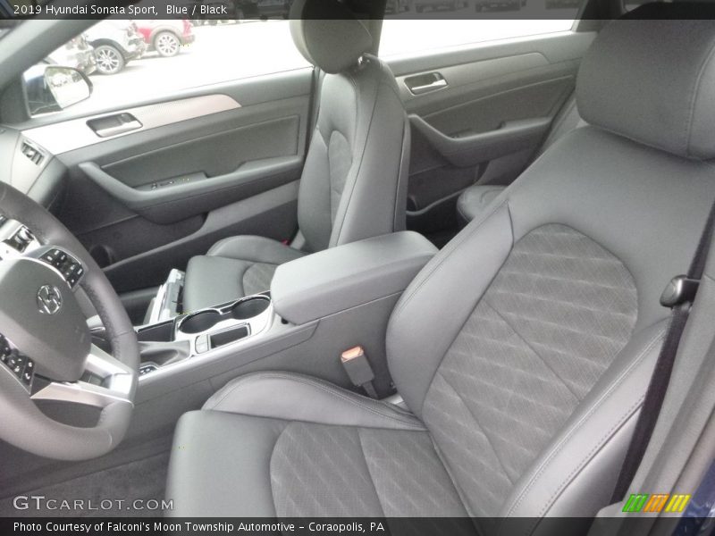Blue / Black 2019 Hyundai Sonata Sport