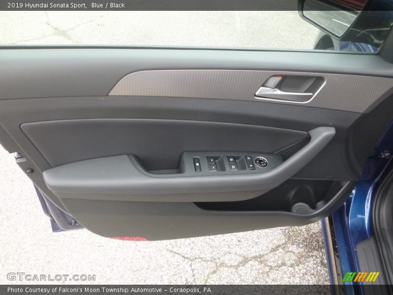 Blue / Black 2019 Hyundai Sonata Sport