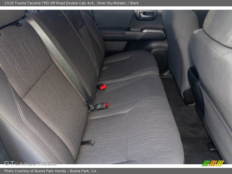 Silver Sky Metallic / Black 2018 Toyota Tacoma TRD Off Road Double Cab 4x4